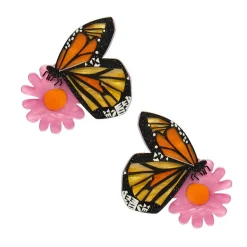 Erstwilder A Butterfly Named Flutter Hair Clips Set - 2 Piece^ Hair Clips & Claws