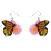 Erstwilder A Butterfly Named Flutter Drop Earrings^ Earrings