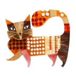 Erstwilder A Cat Named Purr Brooch^ Brooches
