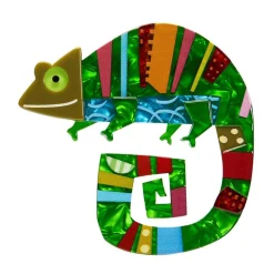 Erstwilder A Chameleon Named Pop Brooch^ Brooches