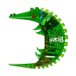 Erstwilder A Crocodile Named Growl Brooch^ Brooches