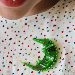 Erstwilder A Crocodile Named Growl Brooch^ Brooches
