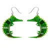 Erstwilder A Crocodile Named Growl Drop Earrings^ Earrings