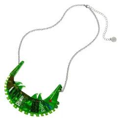 Erstwilder A Crocodile Named Growl Necklace^ Necklaces