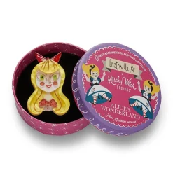 Erstwilder A Curiouser & Curiouser Alice Brooch^ Brooches