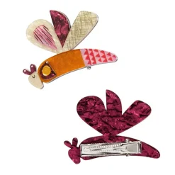 Erstwilder A Dragonfly Named Buzz Hair Clips Set - 2 Piece^ Hair Clips & Claws