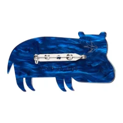 Erstwilder A Hippo Named Grunt Brooch^ Brooches