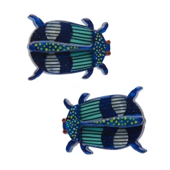 Erstwilder A Jewel Among Beetles Hair Clips Set - 2 Piece^ Hair Clips & Claws