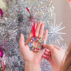 Erstwilder A Jolly Christmas Enamel Tree Ornament^ Tree Ornaments