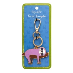 Erstwilder A Little Sluggish Enamel Key Ring^ Enamel Key Rings