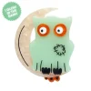 Erstwilder A Most Ghostly Owl Brooch^ Brooches