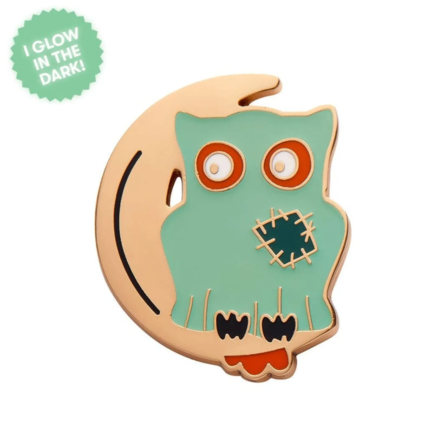 Erstwilder A Most Ghostly Owl Enamel Pin^ Enamel Pins