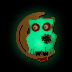 Erstwilder A Most Ghostly Owl Enamel Pin^ Enamel Pins