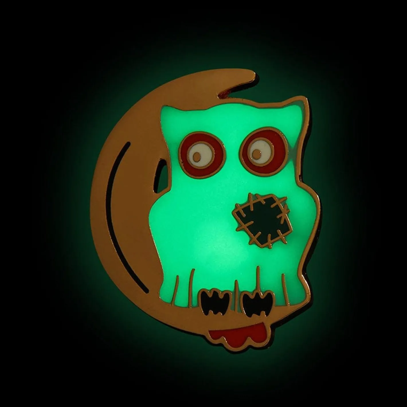 Erstwilder A Most Ghostly Owl Enamel Pin^ Enamel Pins