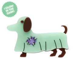 Erstwilder A Most Ghostly Pooch Brooch^ Brooches