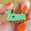 Erstwilder A Most Ghostly Pooch Enamel Pin^ Enamel Pins
