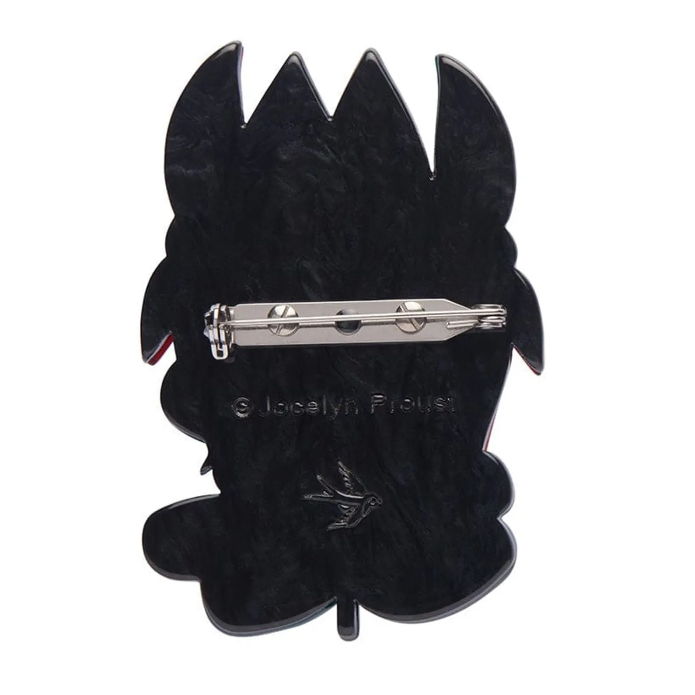 Erstwilder A Pleasing Desert Pea Brooch^ Brooches