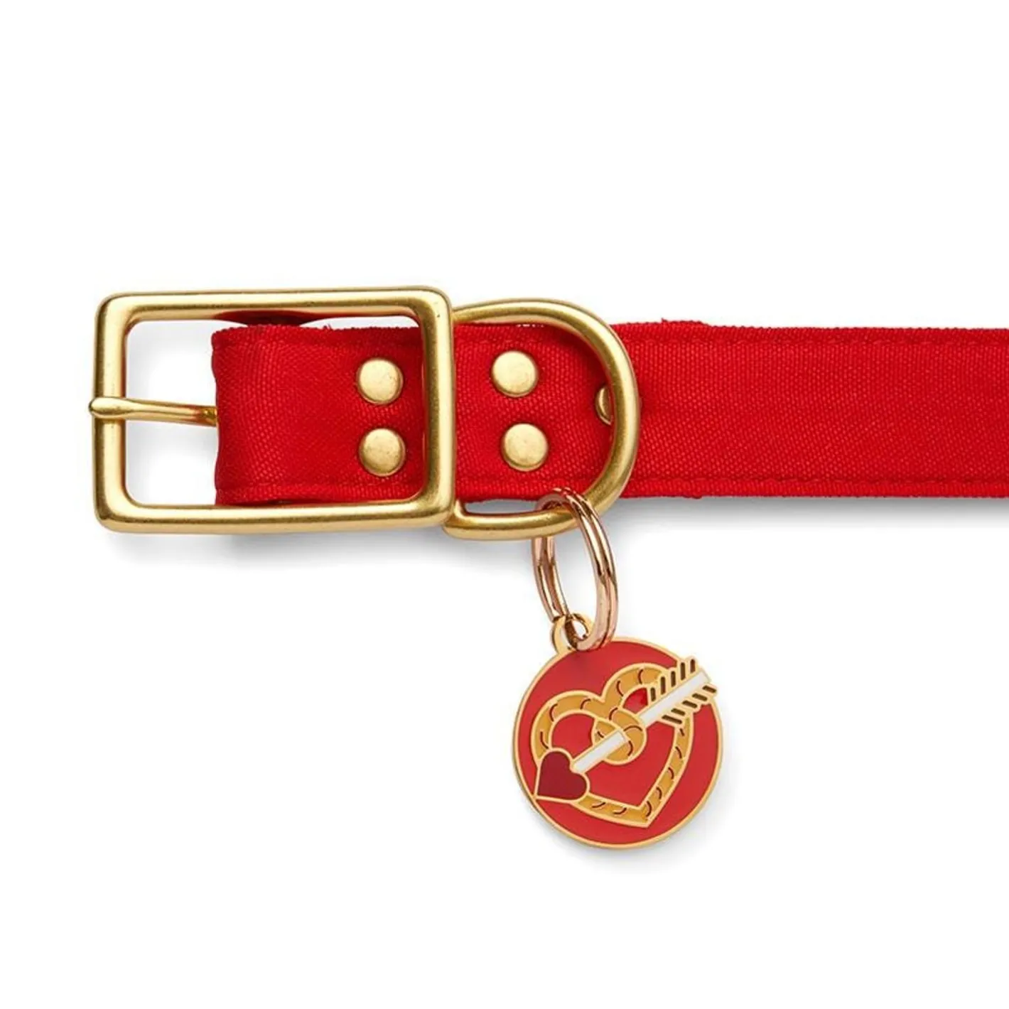 Erstwilder A Shot Through The Heart Enamel Pet Charm^ Enamel Key Rings