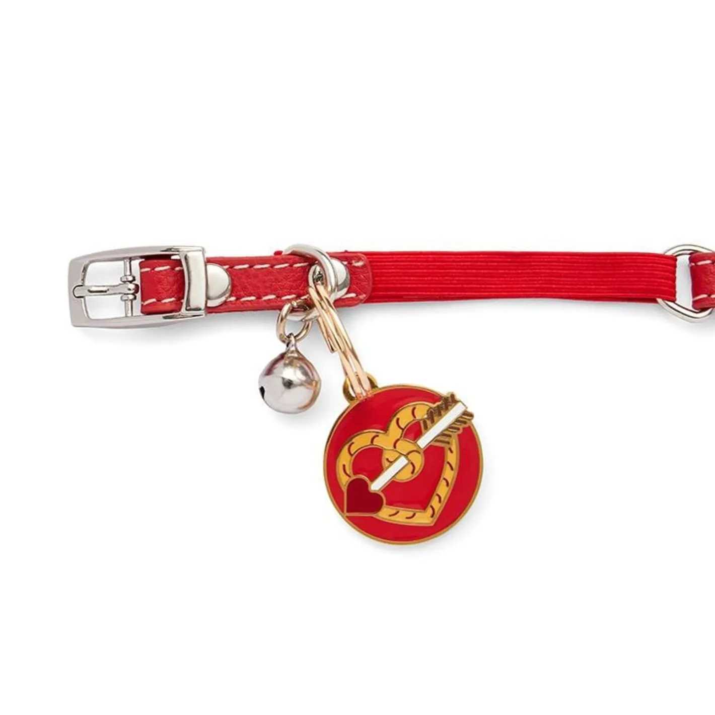 Erstwilder A Shot Through The Heart Enamel Pet Charm^ Enamel Key Rings