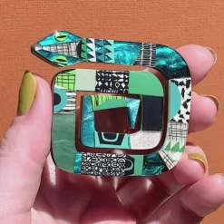 Erstwilder A Snake Named Hiss Brooch^ Brooches