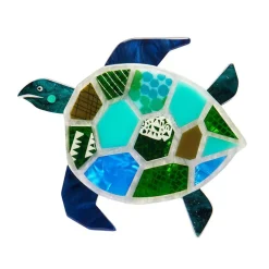 Erstwilder A Turtle Named Groan Brooch^ Brooches