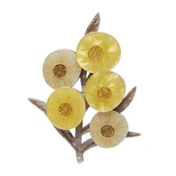 Erstwilder A Walk In The Wattle Brooch^ Brooches