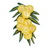Erstwilder Acacia In Gold Brooch^ Brooches