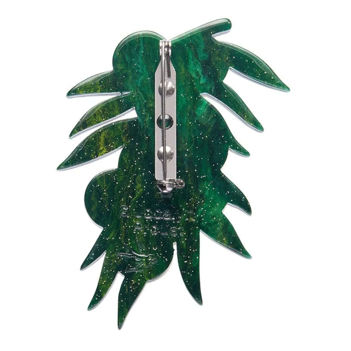 Erstwilder Acacia In Gold Brooch^ Brooches