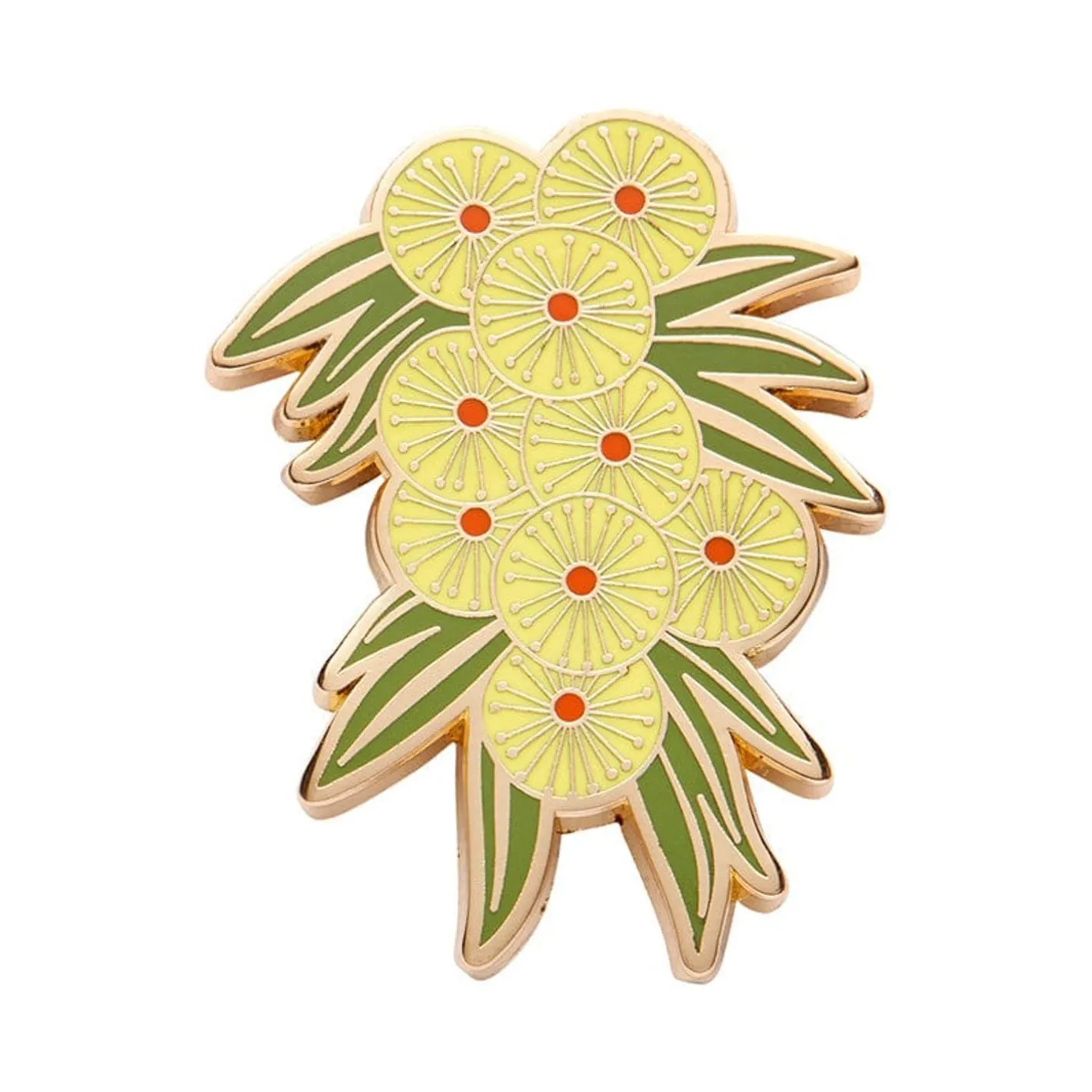 Erstwilder Acacia In Gold Enamel Pin^ Enamel Pins