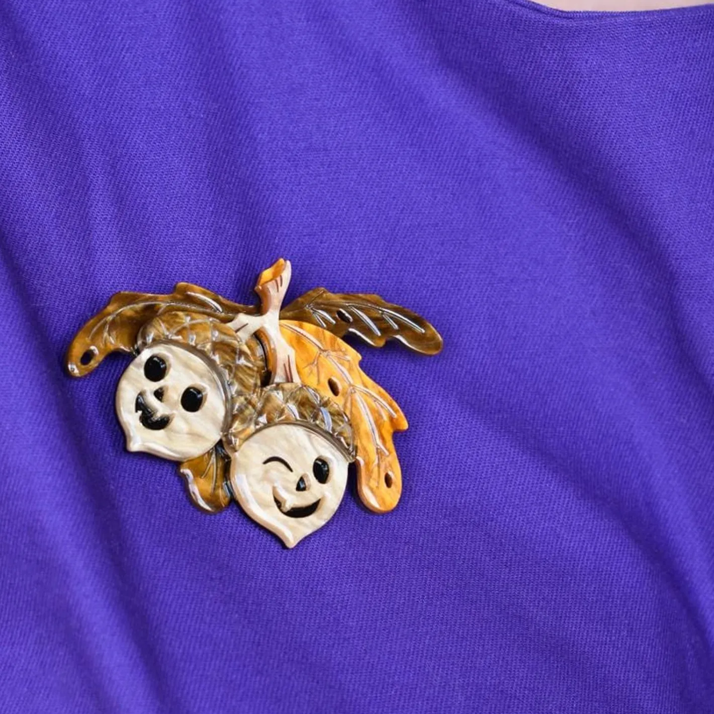 Erstwilder Acorn Afterlife Brooch^ Brooches