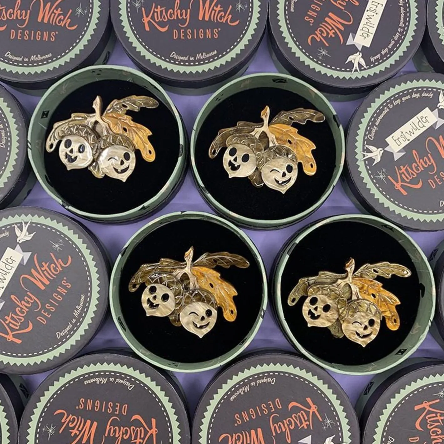 Erstwilder Acorn Afterlife Brooch^ Brooches