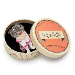Erstwilder Adorable Opie Cat Brooch^ Brooches