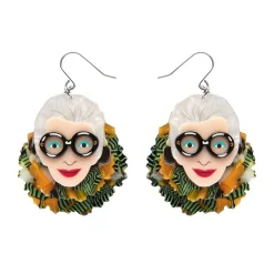 Erstwilder Adorned In Feathers Iris Drop Earrings^ Earrings
