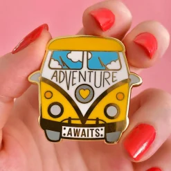 Erstwilder Adventure Awaits Enamel Pin^ Enamel Pins