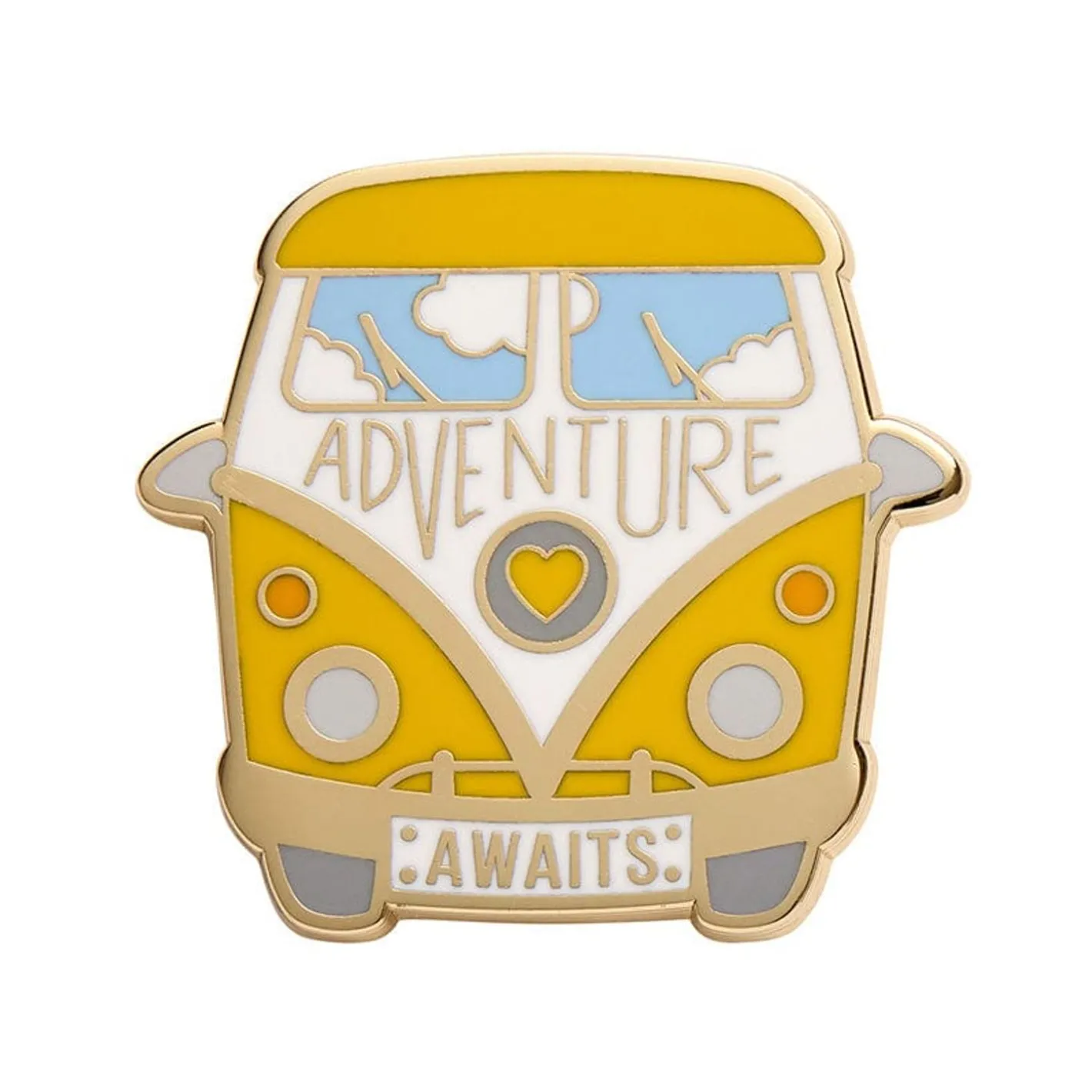 Erstwilder Adventure Awaits Enamel Pin^ Enamel Pins