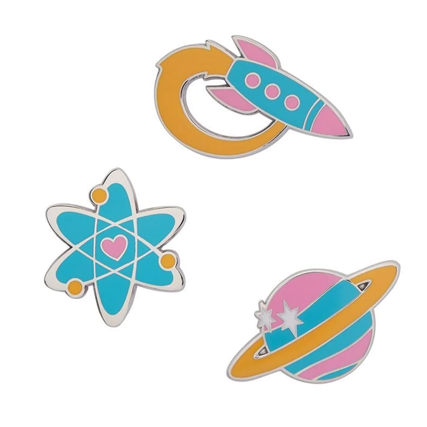 Erstwilder Adventurous Atom Enamel Pin^ Enamel Pins