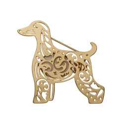 Erstwilder Ainslee The Afghan Hound Perfume Brooch^ Brooches