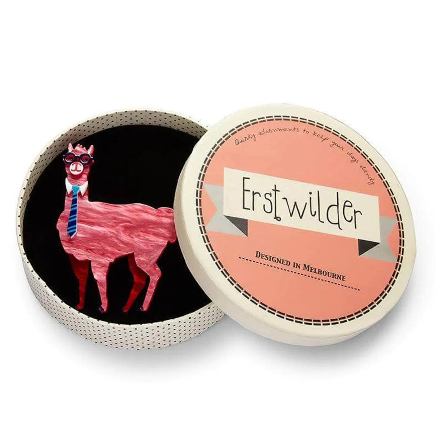 Erstwilder Alan The Alpaca Brooch^ Brooches