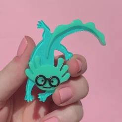 Erstwilder Alex The Axolotl Brooch^ Brooches