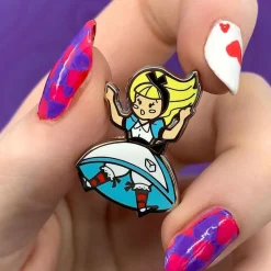 Erstwilder Alice Down The Rabbit Hole Enamel Pin^ Enamel Pins
