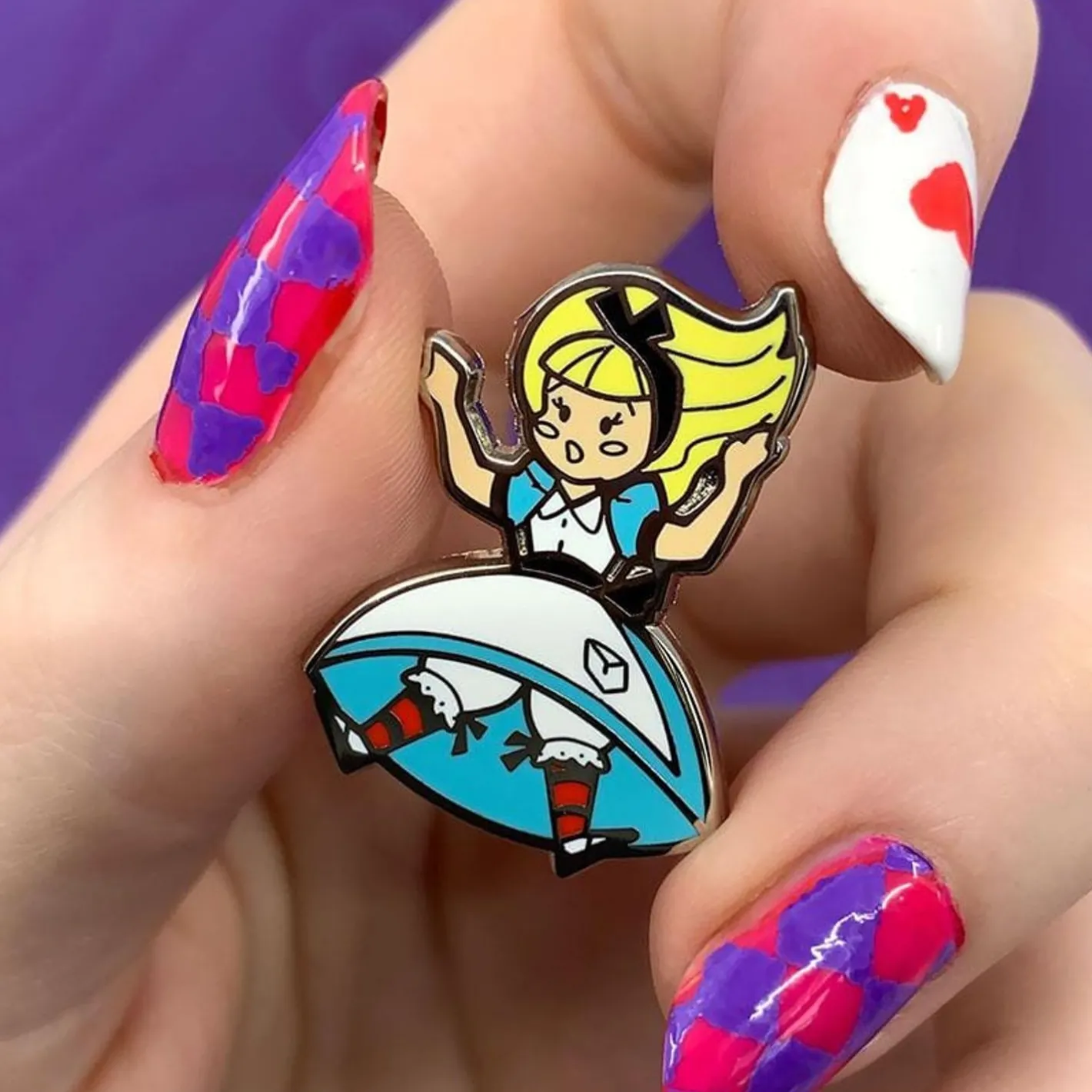 Erstwilder Alice Down The Rabbit Hole Enamel Pin^ Enamel Pins