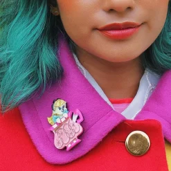 Erstwilder Always Tea Time, Alice Brooch^ Brooches