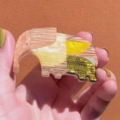 Erstwilder An Elephant Named Rumble Brooch^ Brooches