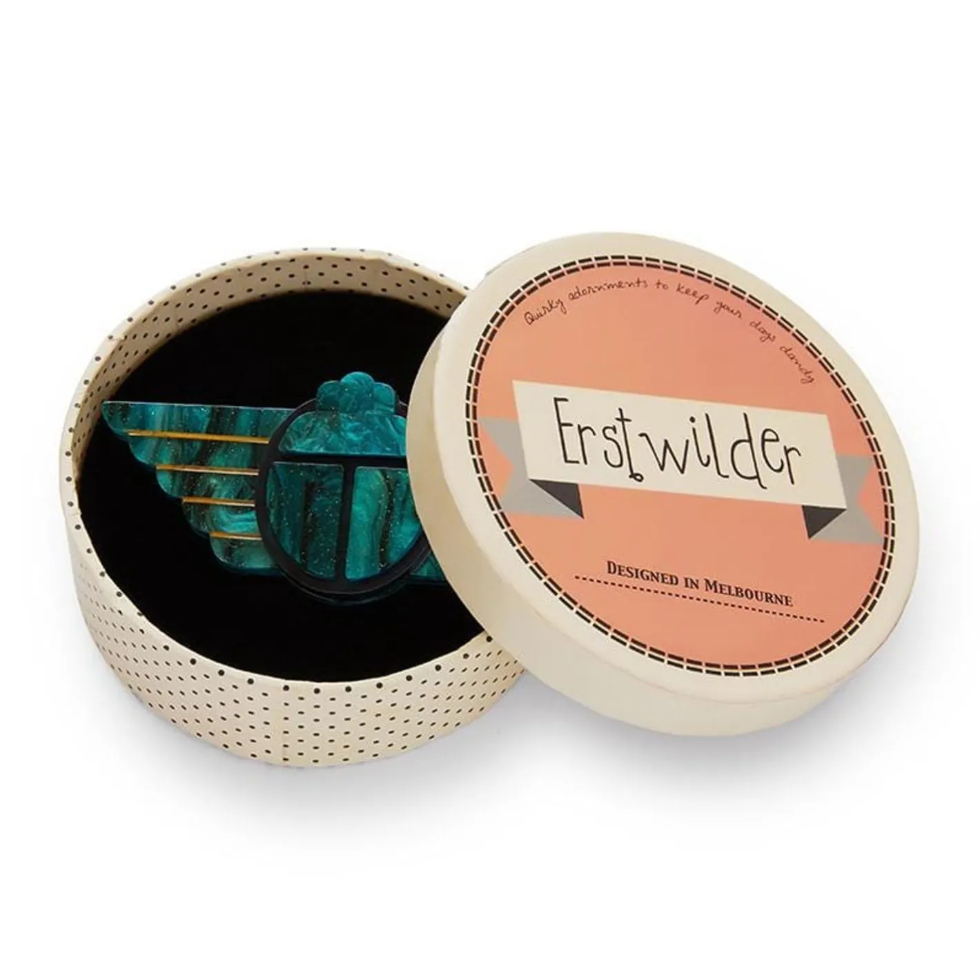 Erstwilder Ancient Egypt Revival Brooch^ Brooches