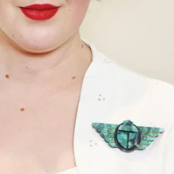 Erstwilder Ancient Egypt Revival Brooch^ Brooches