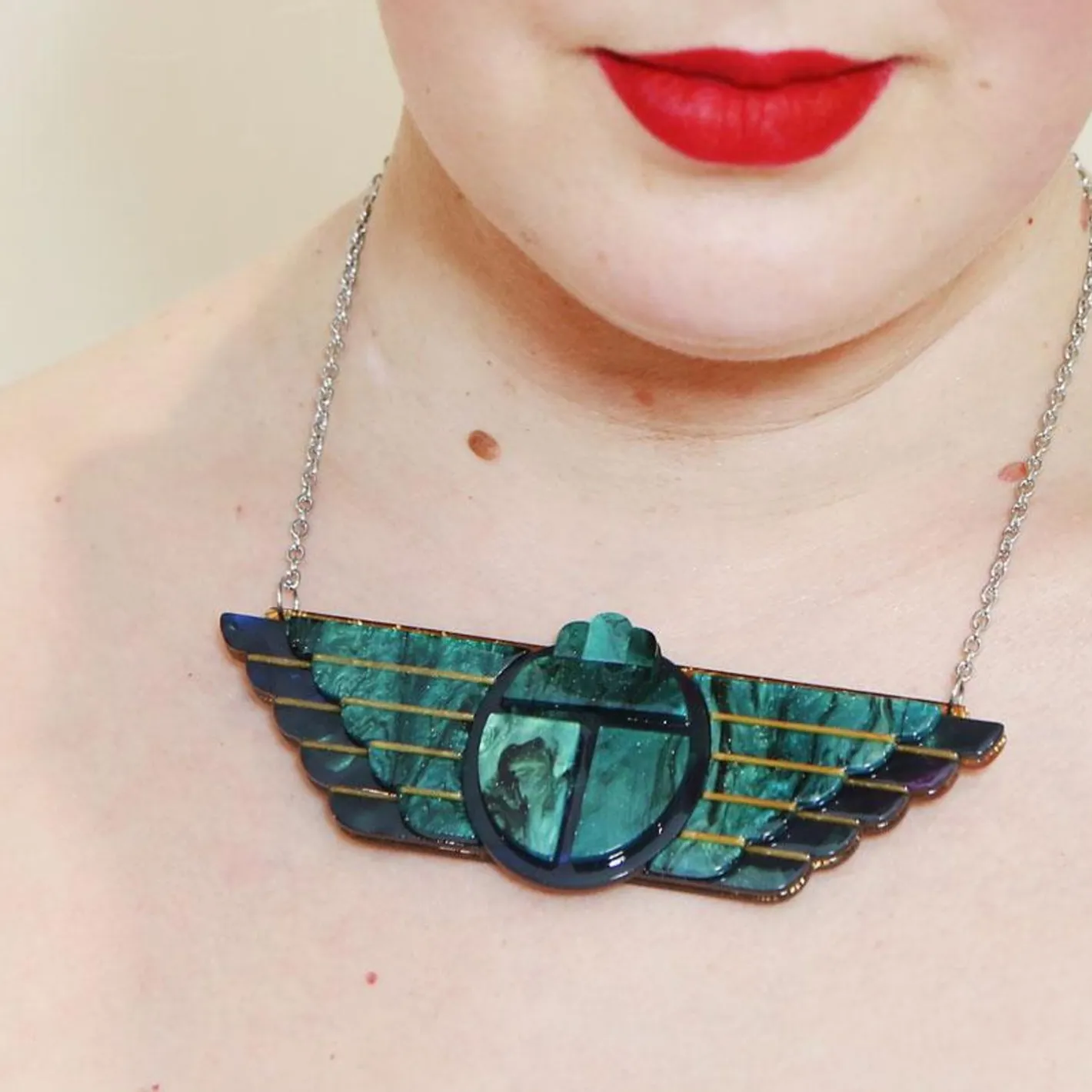 Erstwilder Ancient Egypt Revival Necklace^ Necklaces