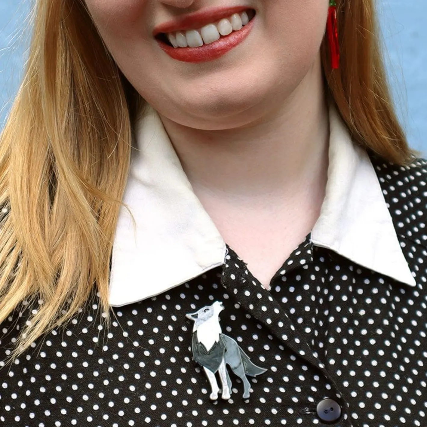 Erstwilder Apennine Howler Brooch^ Brooches