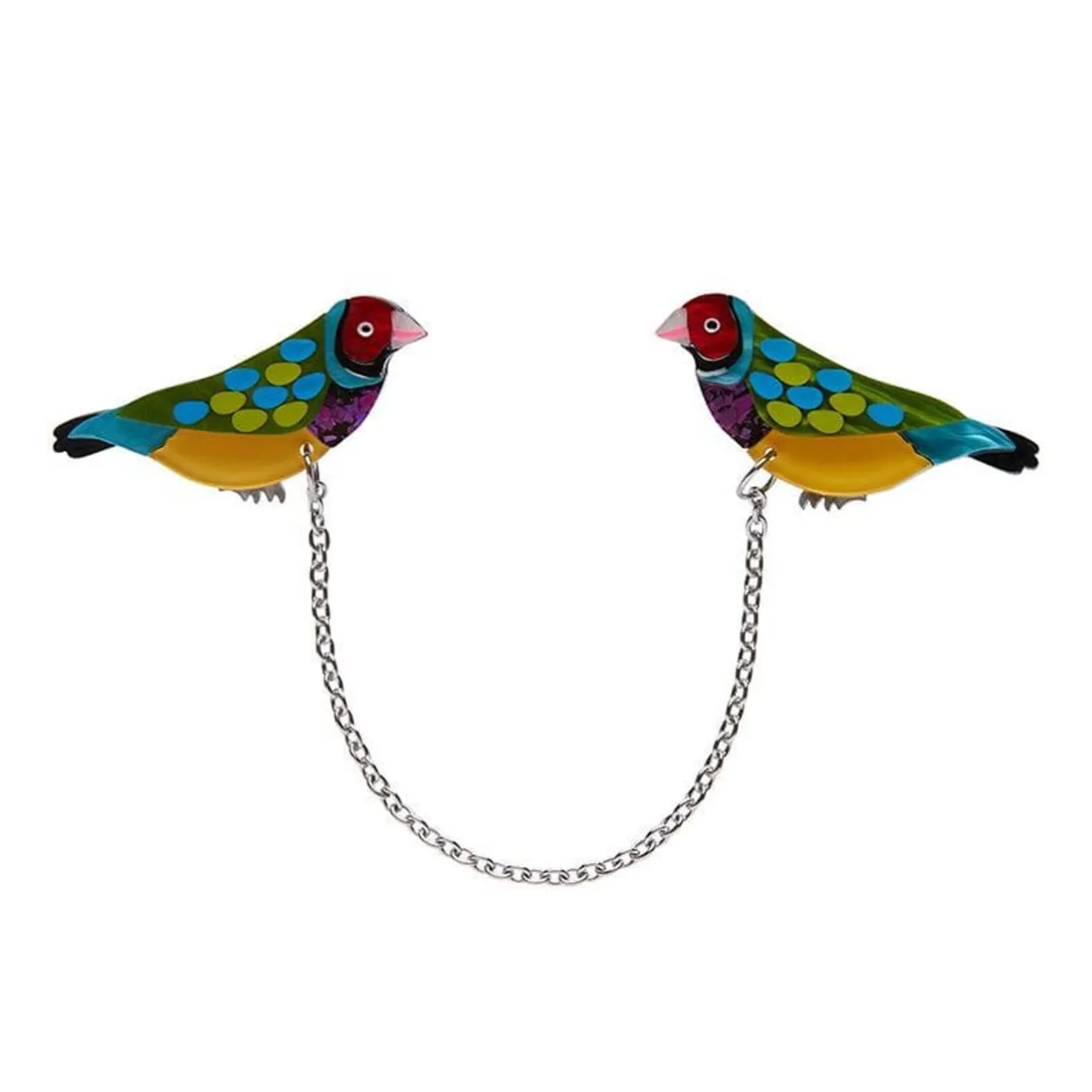 Erstwilder As Good As Gould Cardigan Clips^ Brooches
