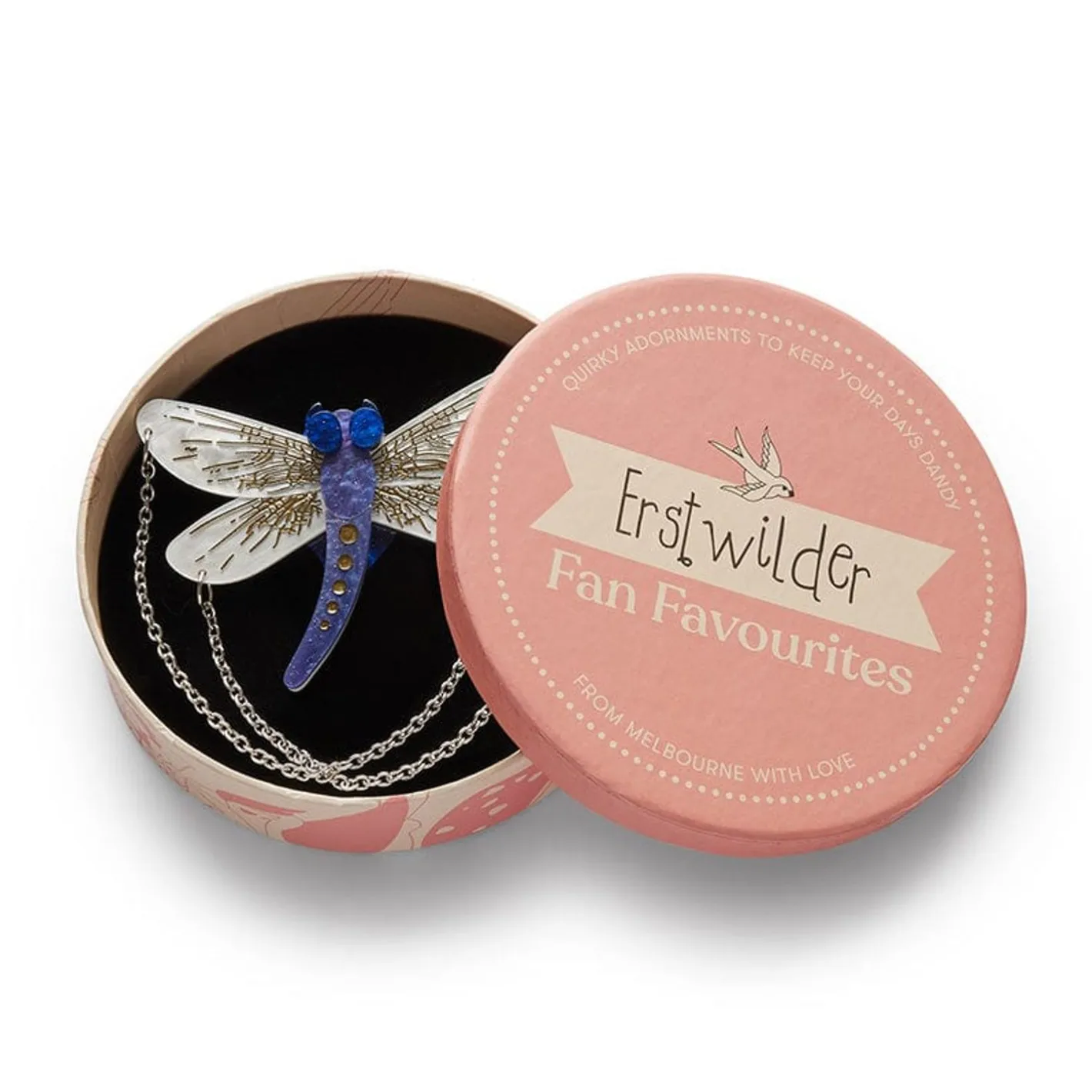 Erstwilder As The Dragon Flies Brooch^ Brooches