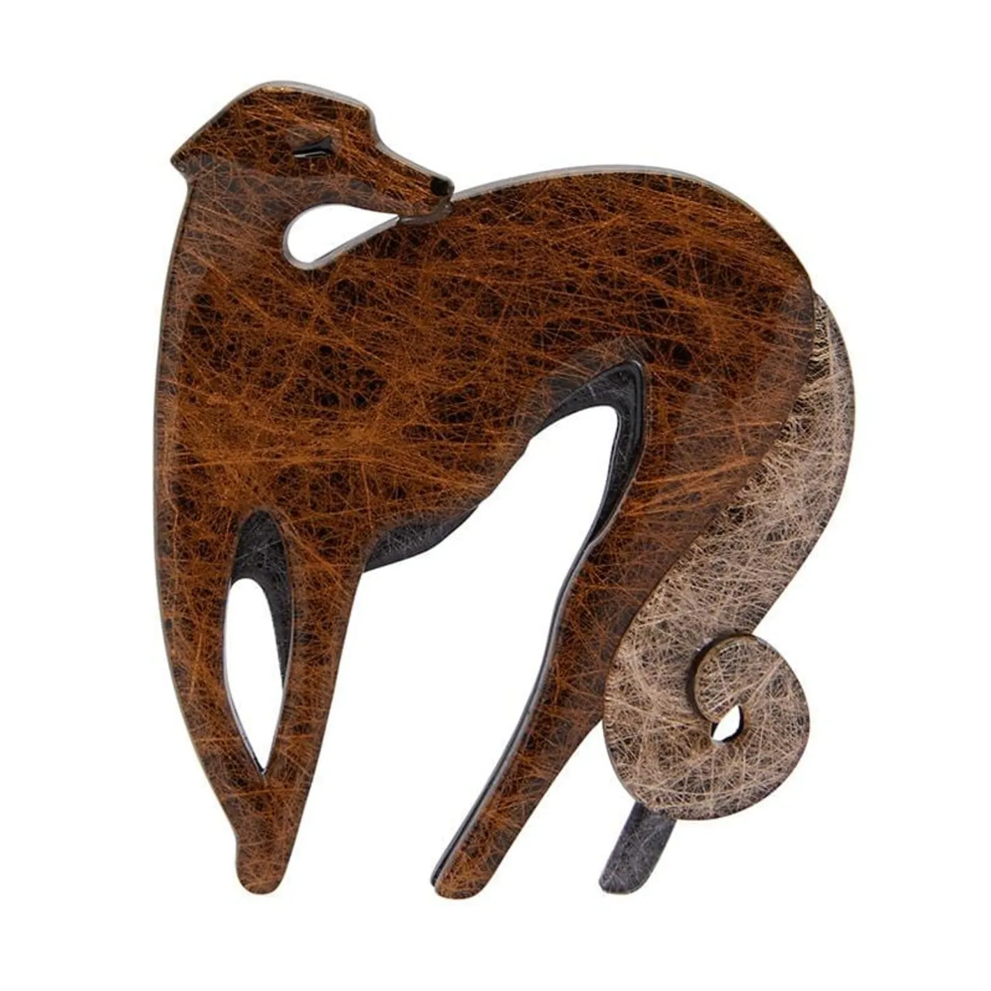 Erstwilder Autumnal Symphony Greyhound Brooch^ Brooches